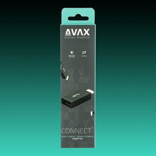 AVAX AD602 CONNECT+ USB-C - USB A OTG átalakító (Windows/MacOS)