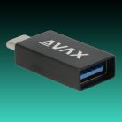 AVAX AD602 CONNECT+ USB-C - USB A OTG átalakító (Windows/MacOS)