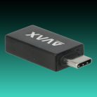 AVAX AD602 CONNECT+ USB-C - USB A OTG átalakító (Windows/MacOS)