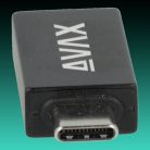 AVAX AD602 CONNECT+ USB-C - USB A OTG átalakító (Windows/MacOS)