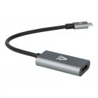 AVAX AD603 CONNECT+ USB-C - HDMI átalakító 4K/60Hz, alumínium