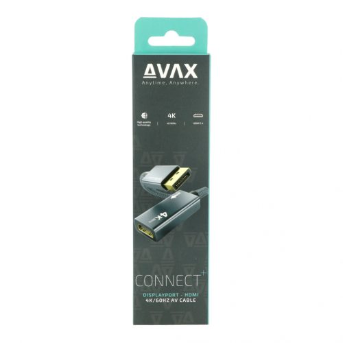 AVAX AV600 CONNECT+ DisplayPort - HDMI 1.4 AV kábel 4K/30Hz