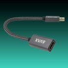 AVAX AV600 CONNECT+ DisplayPort - HDMI 1.4 AV kábel 4K/30Hz