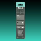 AVAX CB901 THUNDER 3.2 USB-C kábel 100W/10Gbps 1m, viharszürke