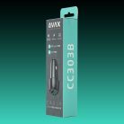 AVAX CC303B CARLY 38W Autós töltő USB-C (PD) + USB A (QC), fekete