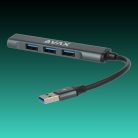 AVAX HB600 CONNECT+ USB 3.0 HUB elosztó - 4xUSB 3.0