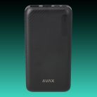 AVAX PB103B LIGHTY 8.000mAh USB-C powerbank, fekete