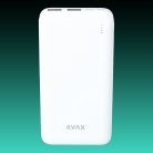 AVAX PB103W LIGHTY 8.000mAh USB-C powerbank, fehér