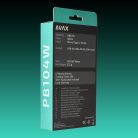 AVAX PB104W LIGHTY 10.000mAh USB-C powerbank, fehér