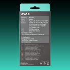 AVAX PB105W MINI 20W 10.000mAh PD/USB-C gyorstöltő powerbank, fehér