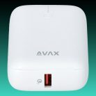 AVAX PB105W MINI 20W 10.000mAh PD/USB-C gyorstöltő powerbank, fehér