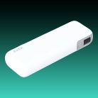 AVAX PB106W LEISURE PD/USB-C 30W+QC 18W 15.000mAh gyorstöltő powerbank, fehér