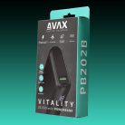 AVAX PB202B VITALITY PD/USB-C 65W+QC 18W 20.000mAh gyorstöltő powerbank, fekete