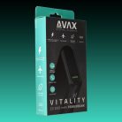 AVAX PB202B VITALITY PD/USB-C 65W+QC 18W 20.000mAh gyorstöltő powerbank, fekete