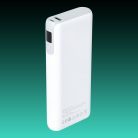 AVAX PB202W VITALITY PD/USB-C 65W+QC 18W 20.000mAh gyorstöltő powerbank, fehér